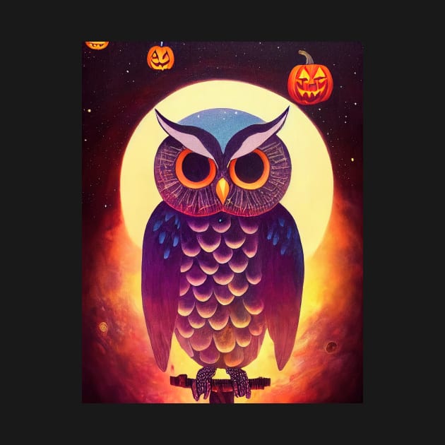 Owl Halloween by ComicsFactory