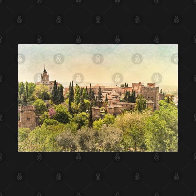 Towers of the Alhambra Palace by IanWL