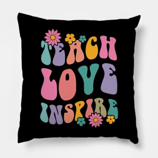 TEACH LOVE INSPIRE Pillow