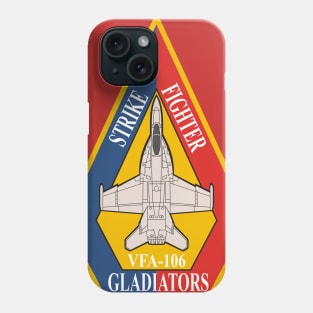 VFA-106 Gladiators - F/A-18 Phone Case