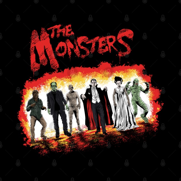 The Monsters by Zascanauta