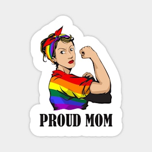 Pround Mom lgbt gay pride Magnet