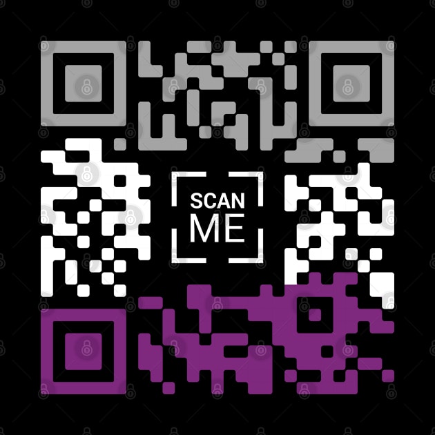 Asexual QR Code by Pridish