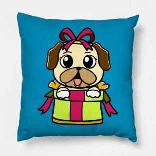 Pug Gift Pillow