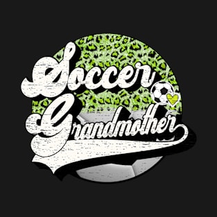 Soccer Grandmother Vintage Soccer Family Matching T-Shirt