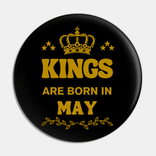 May Birthday Pin