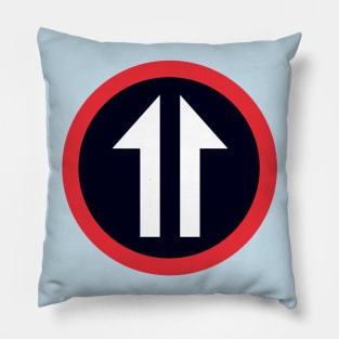 Mod Split Arrow Pillow