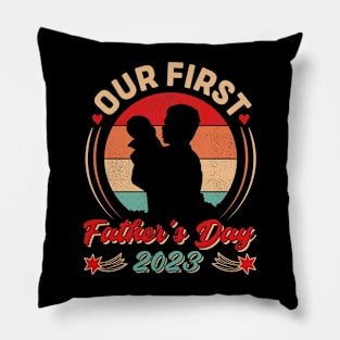 Our First Father's Day Pillow