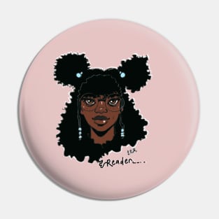 Reader Girl Pin