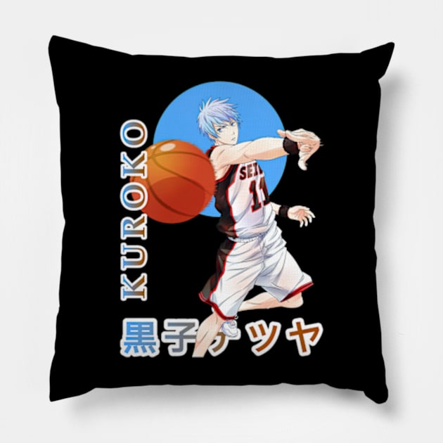 Kuroko Tetsuya Kuroko No Basket Pillow by TaivalkonAriel