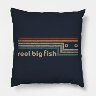 Reel Big Fish Cassette Stripes Pillow