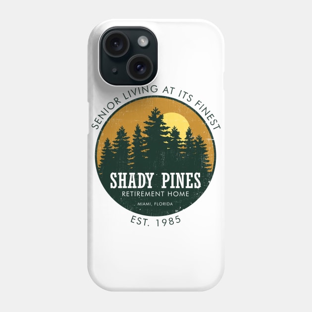 Shady Pines Retirement Home ✅ 80's Tv Series Phone Case by Sachpica