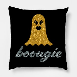 Boougie Gold Ghost Pillow