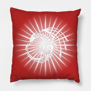 Dragon Heart Light - On the Back of Pillow