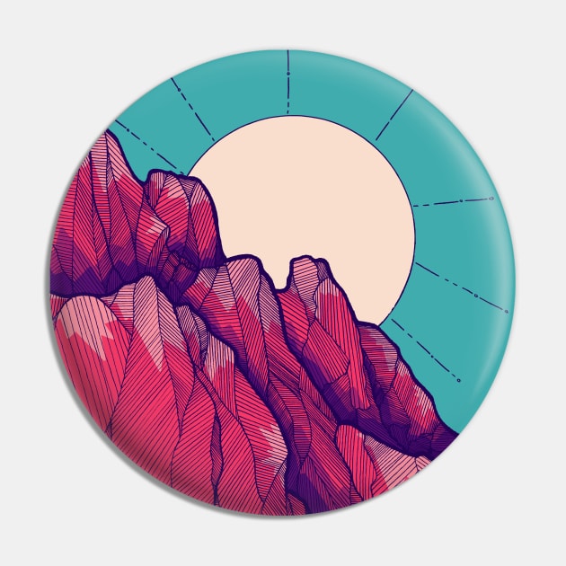 The rose red peak Pin by Swadeillustrations