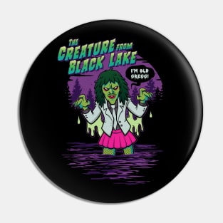 The Creature From Black Lake Pin