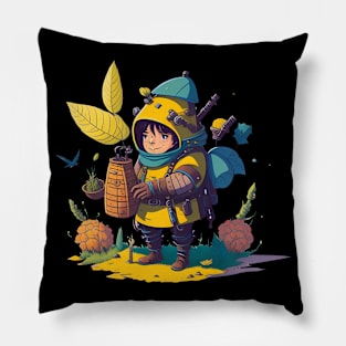 medieval beekeeper Pillow