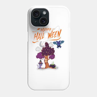 Happy Halloween Ghost cat Phone Case