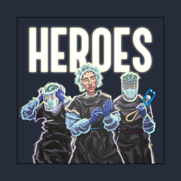 Heroes by deb draws