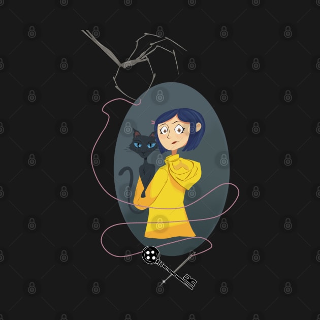 Coraline by Mq_draws