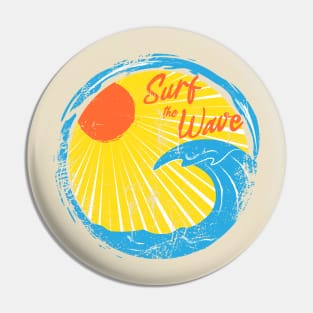 Surf the wave Pin