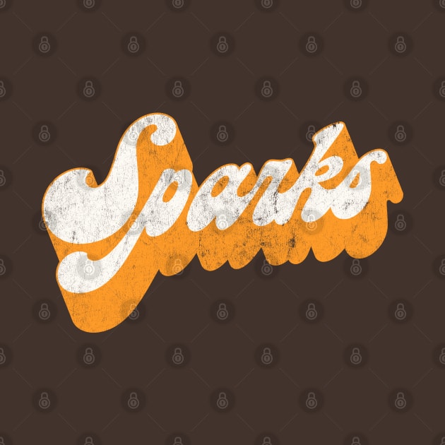 Sparks - Vintage Style Retro Aesthetic Design by DankFutura