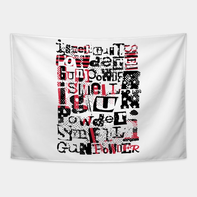 I smell gun powder 101 Tapestry by 2 souls