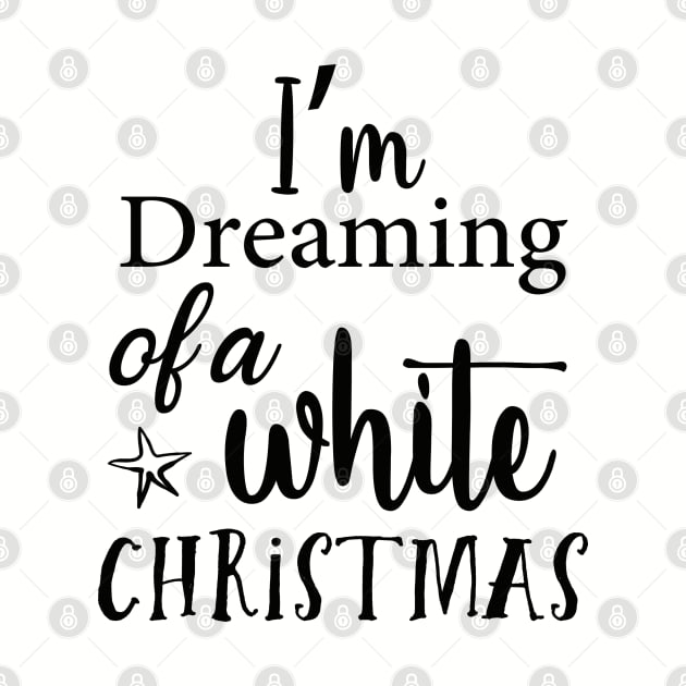 I'm dreaming of a white Christmas by NotUrOrdinaryDesign