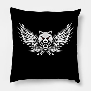 Wolf sport and fitness lovely Pillow