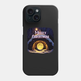 Merry Christmas - Round Door - Fantasy Christmas Phone Case