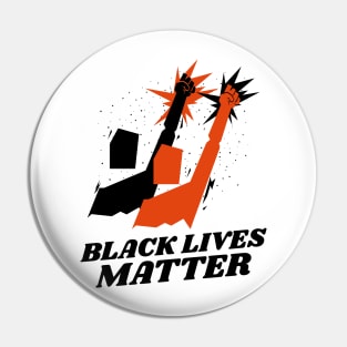 Black Lives Matter Justice for All Pin