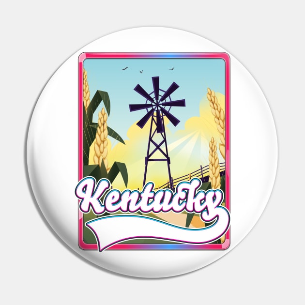 Kentucky Travel postcard Pin by nickemporium1