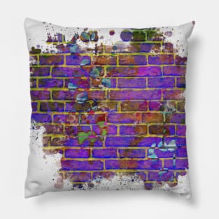 Going Through Walls Pillow