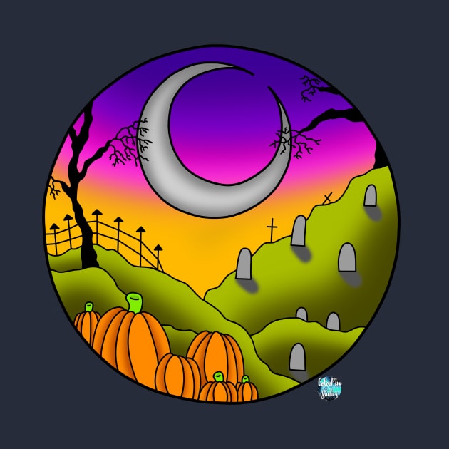 Graveyard Moon by ColorMix Studios