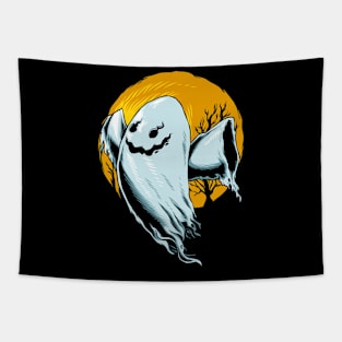 Ghost Halloween Tapestry