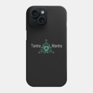 Tantra Mantra Transcendental Meditation Triangle Mandala Phone Case