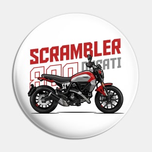 Ducati Scrambler 800 Icon - Red Pin