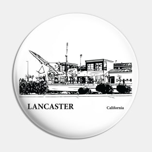 Lancaster - California Pin