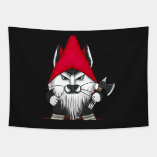 Husky Gnome Tapestry