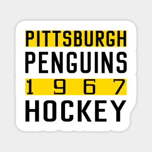 Pittsburgh Penguins classic Magnet