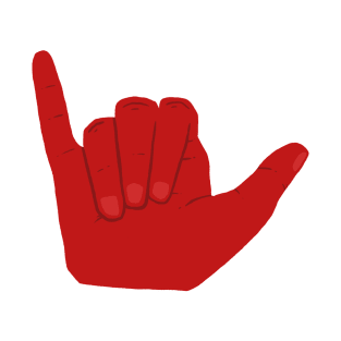 Red Hand of Hanging Loose T-Shirt