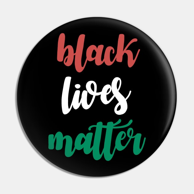 Black lives matter Pin by valentinahramov