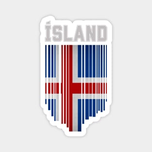 Iceland flag, icelandic flag Magnet