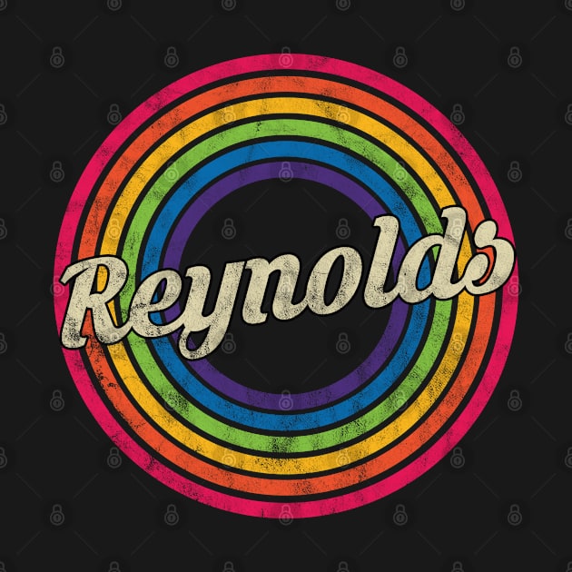 Reynolds - Retro Rainbow Faded-Style by MaydenArt