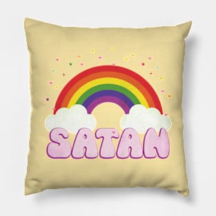 Rainbow Satan Pillow