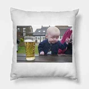 Drunk Baby Meme Pillow