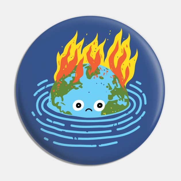 Earth day Pin by steppeua