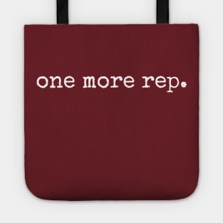 One More Rep Tote