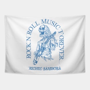 Richie Sambora /// Skeleton GUITAR PLAYER Tapestry