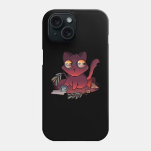 Catastrophe Cat Phone Case